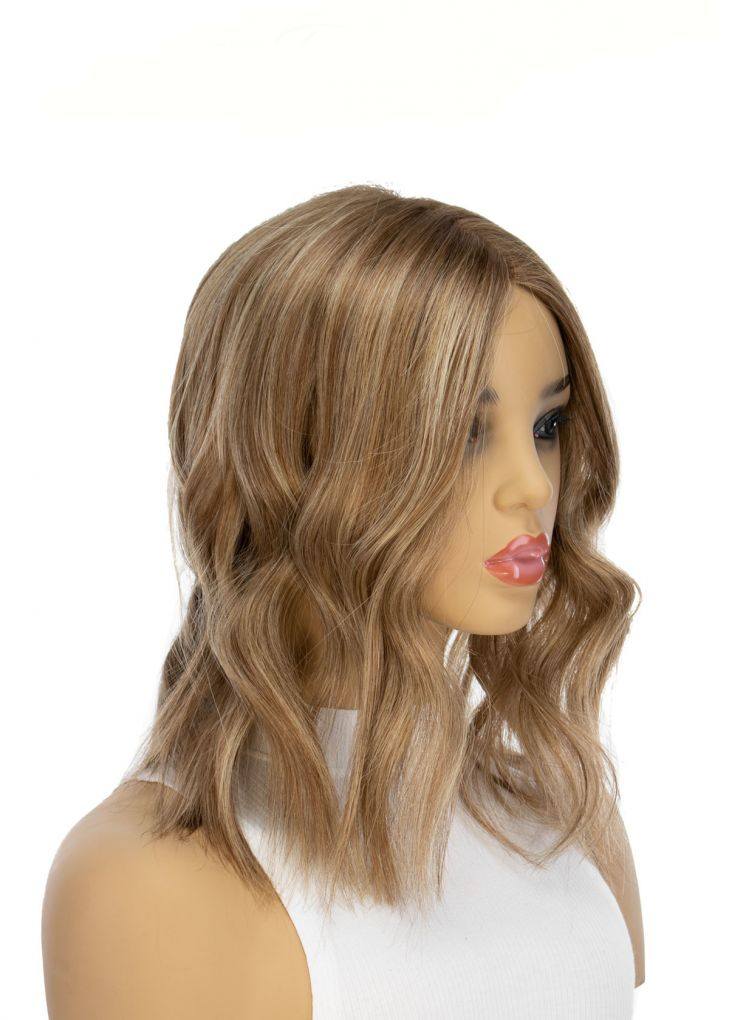 14" Topaz Lace Top Topper Medium Blonde - Image 2