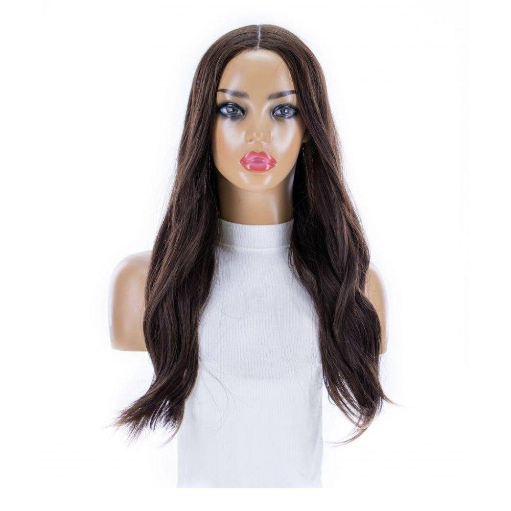 24" Divine Lace Top Topper Dark Brown - Image 4