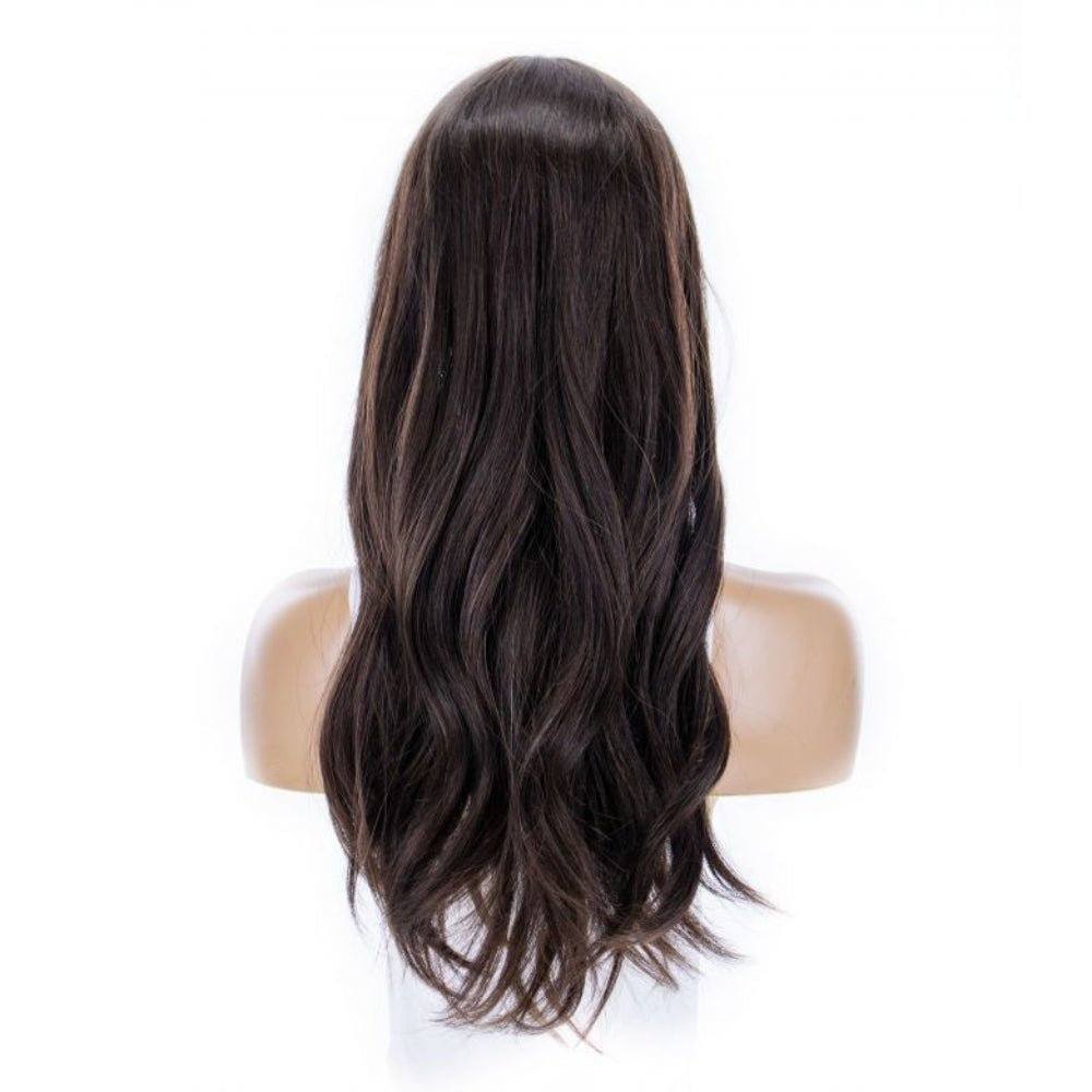 24" Divine Lace Top Topper Dark Brown - Image 5