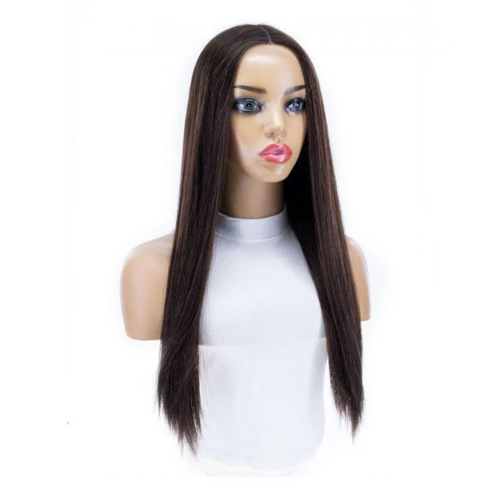 24" Divine Lace Top Topper Dark Brown - Image 6