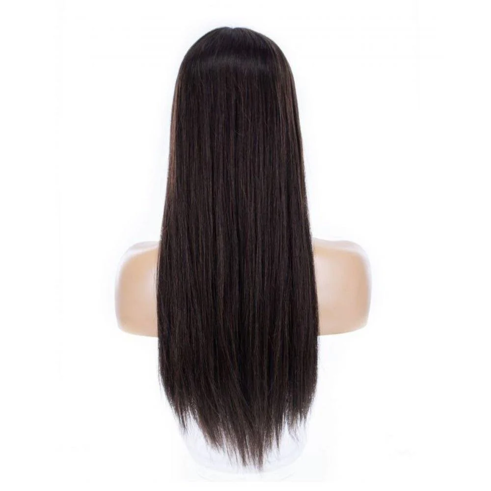 24" Divine Lace Top Topper Dark Brown - Image 8