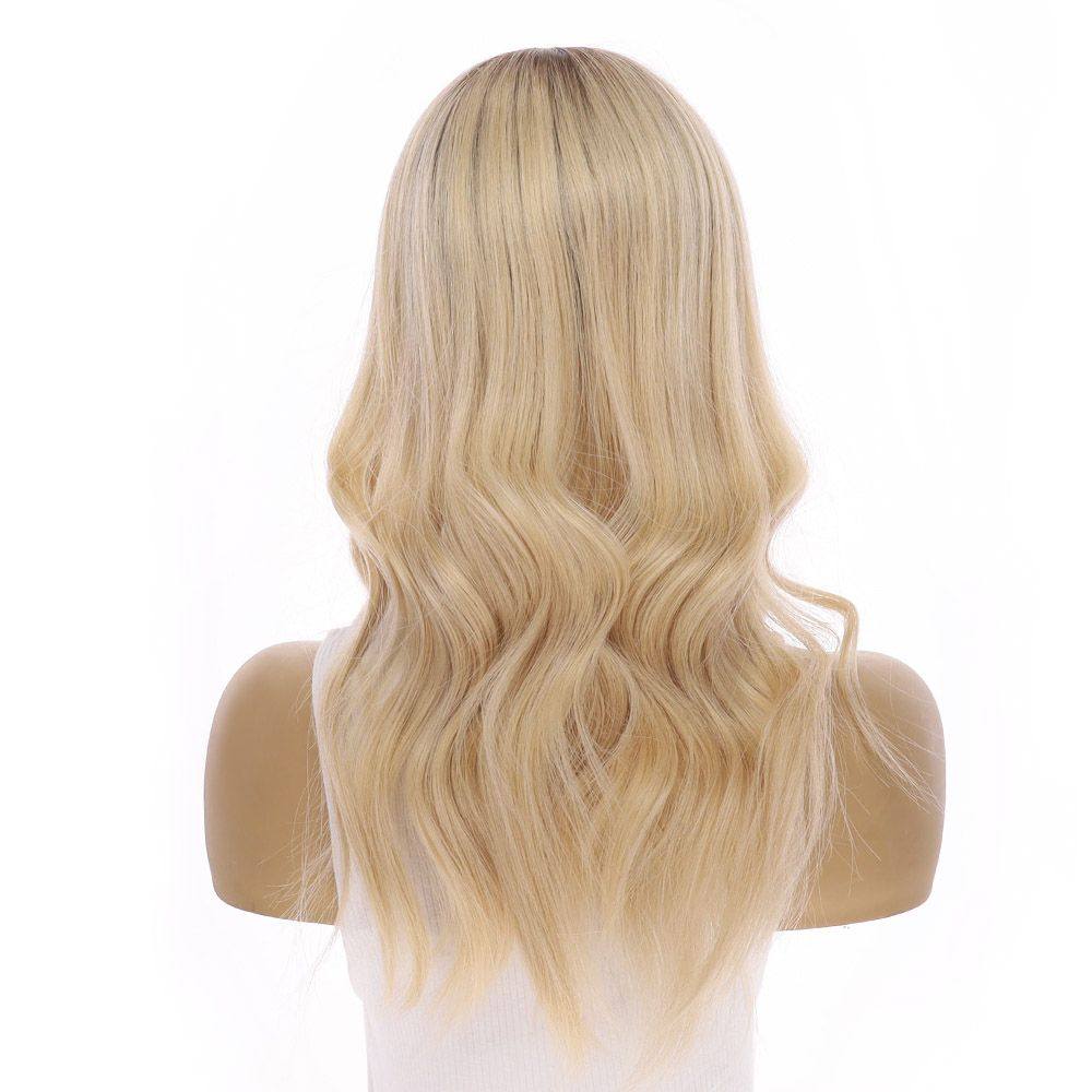 20" Divine Lace Top Topper Beige Blonde - Image 4