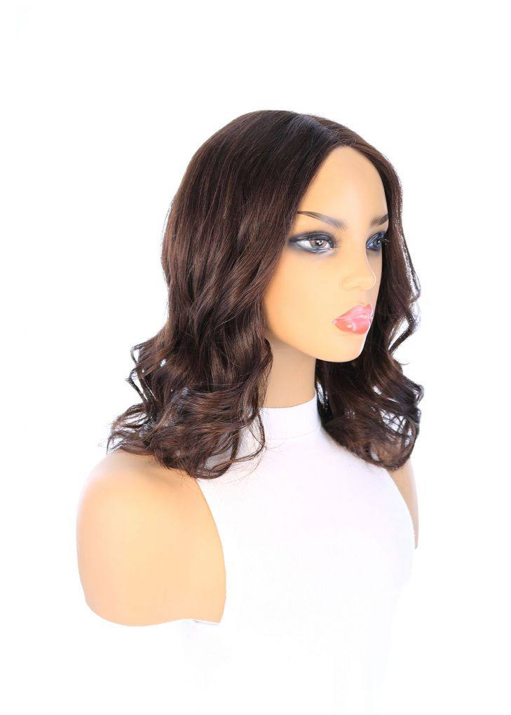16" Divine Lace Top Topper Dark Brown - Image 5