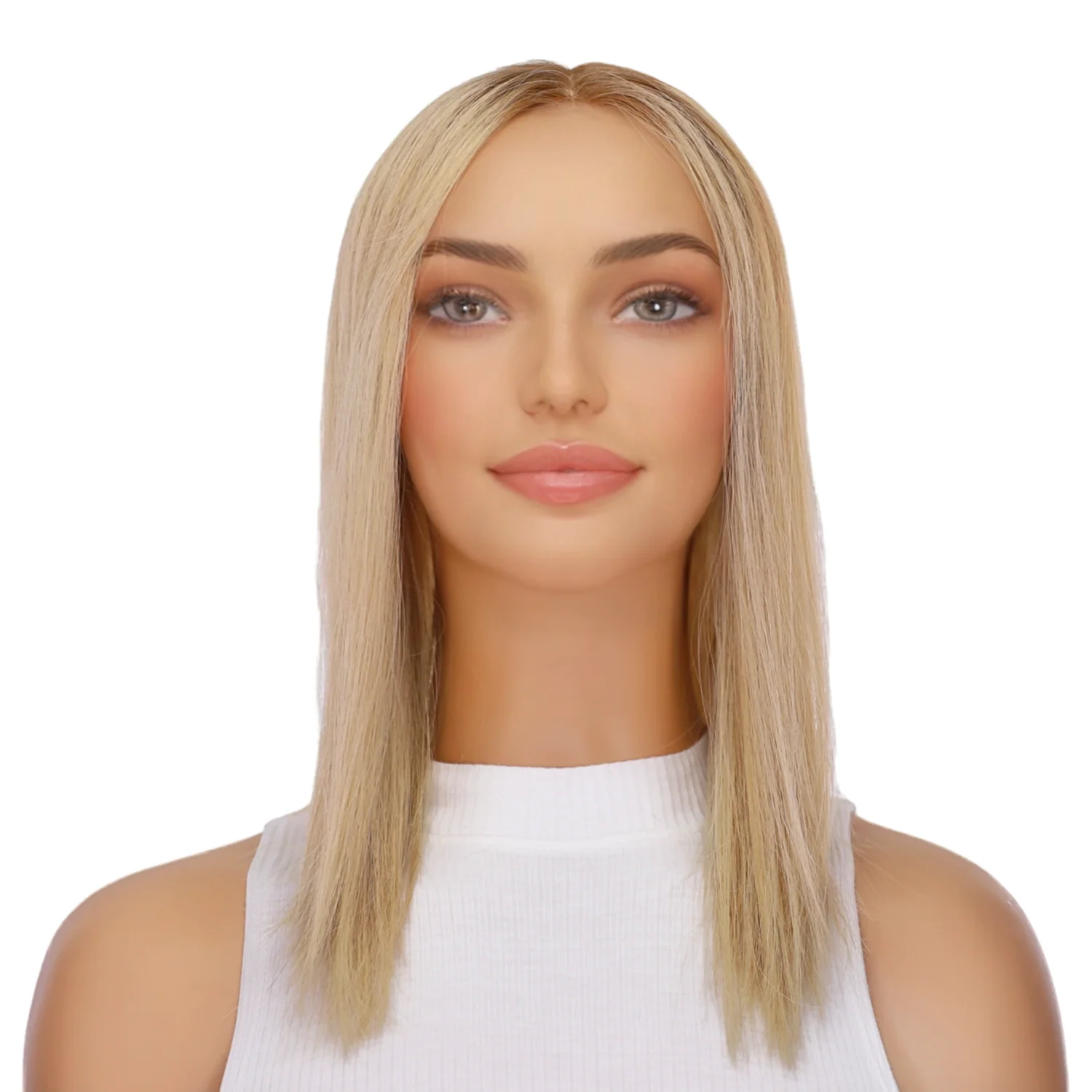 16" Divine Lace Top Topper Golden Blonde - Image 3