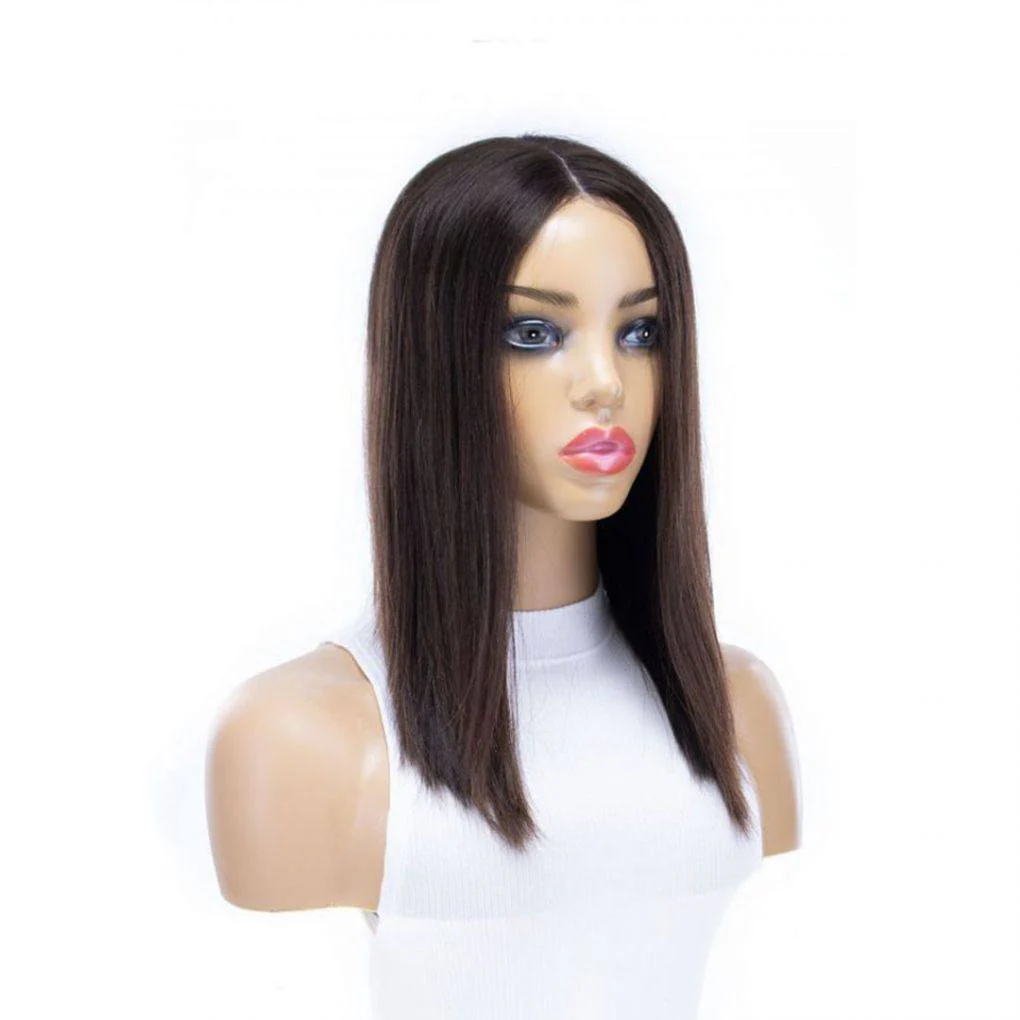 16" Divine Luxe Lace Top Topper #2 Neutral Dark Brown - Image 4