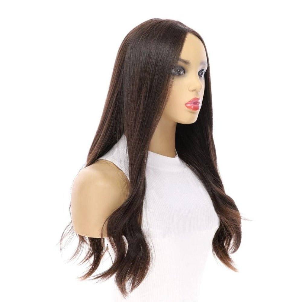 24" Divine Luxe Lace Top Topper #2 Neutral Dark Brown - Image 4