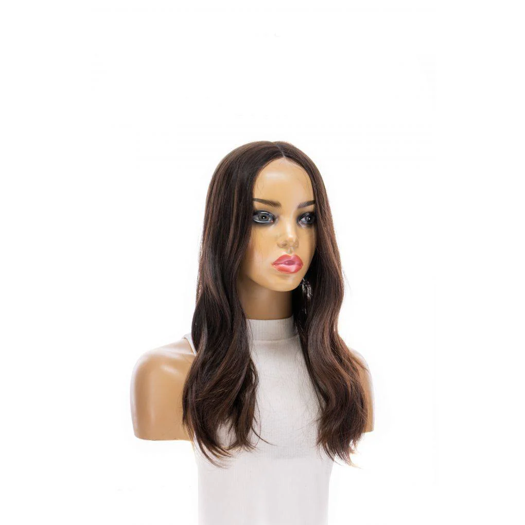20" Divine Luxe Lace Top Topper #2 Neutral Dark Brown - Image 3