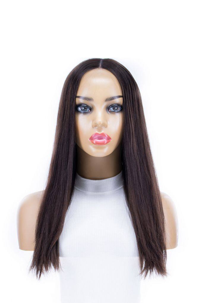 20" Divine Luxe Lace Top Topper #2 Neutral Dark Brown - Image 4