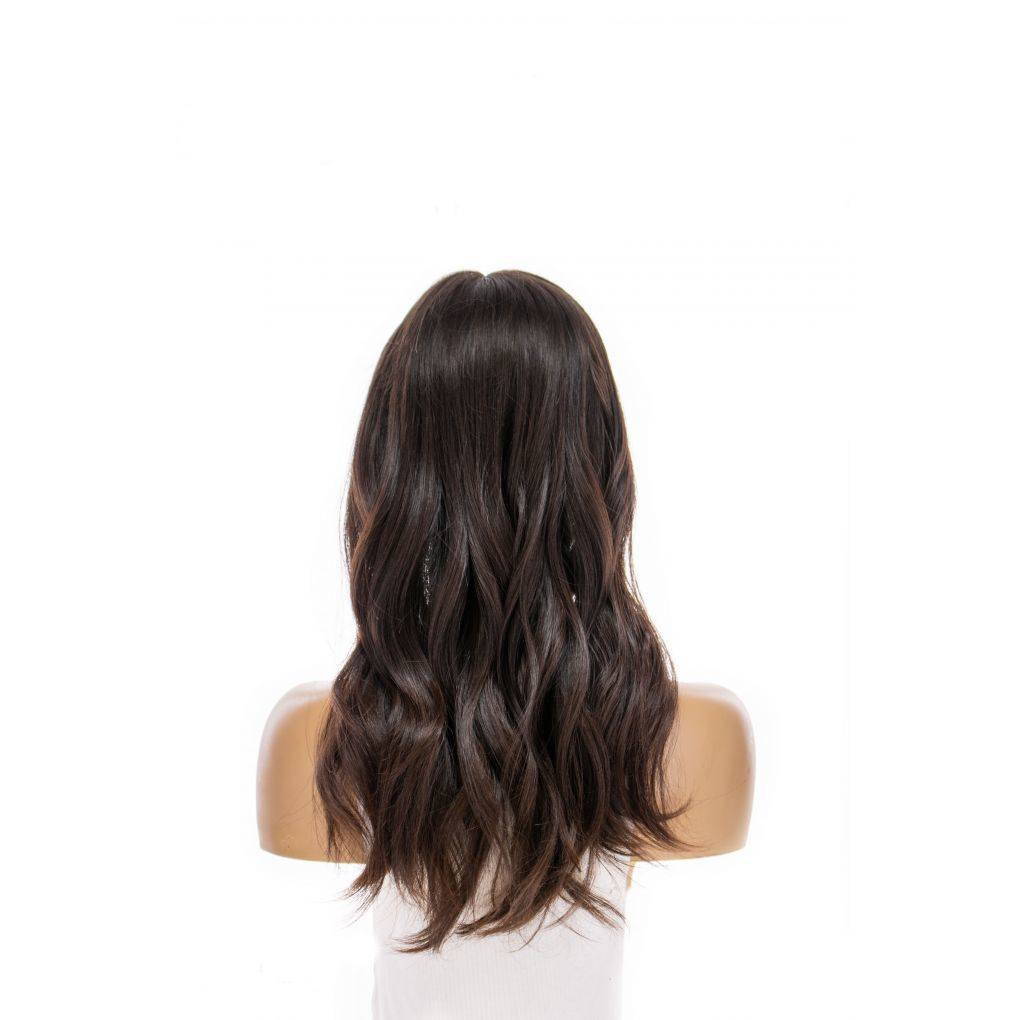 20" Divine Luxe Lace Top Topper #2 Neutral Dark Brown - Image 6