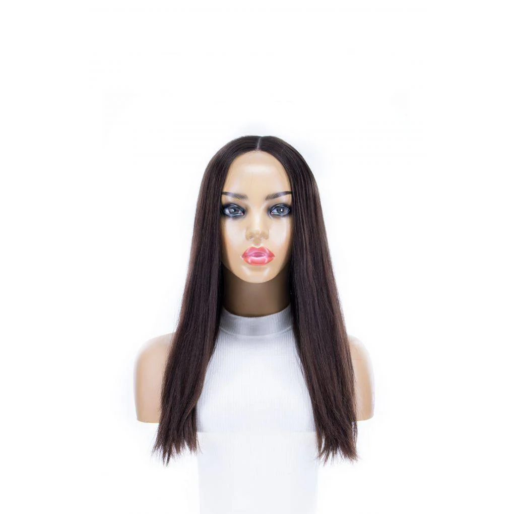 20" Divine Luxe Lace Top Topper #2 Neutral Dark Brown - Image 8