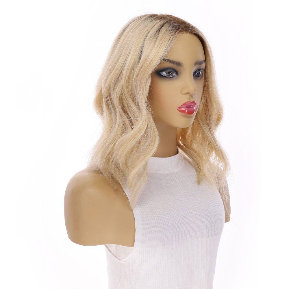 16" Divine Lace Top Topper Beige Blonde - Image 3
