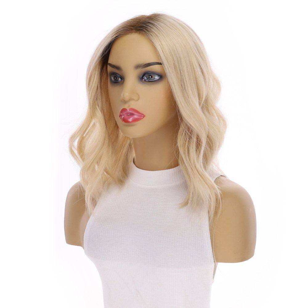16" Divine Lace Top Topper Beige Blonde - Image 5