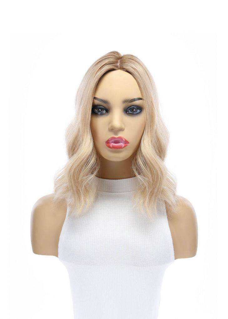 14" Emerald Silk Top Topper Golden Blonde - Image 3