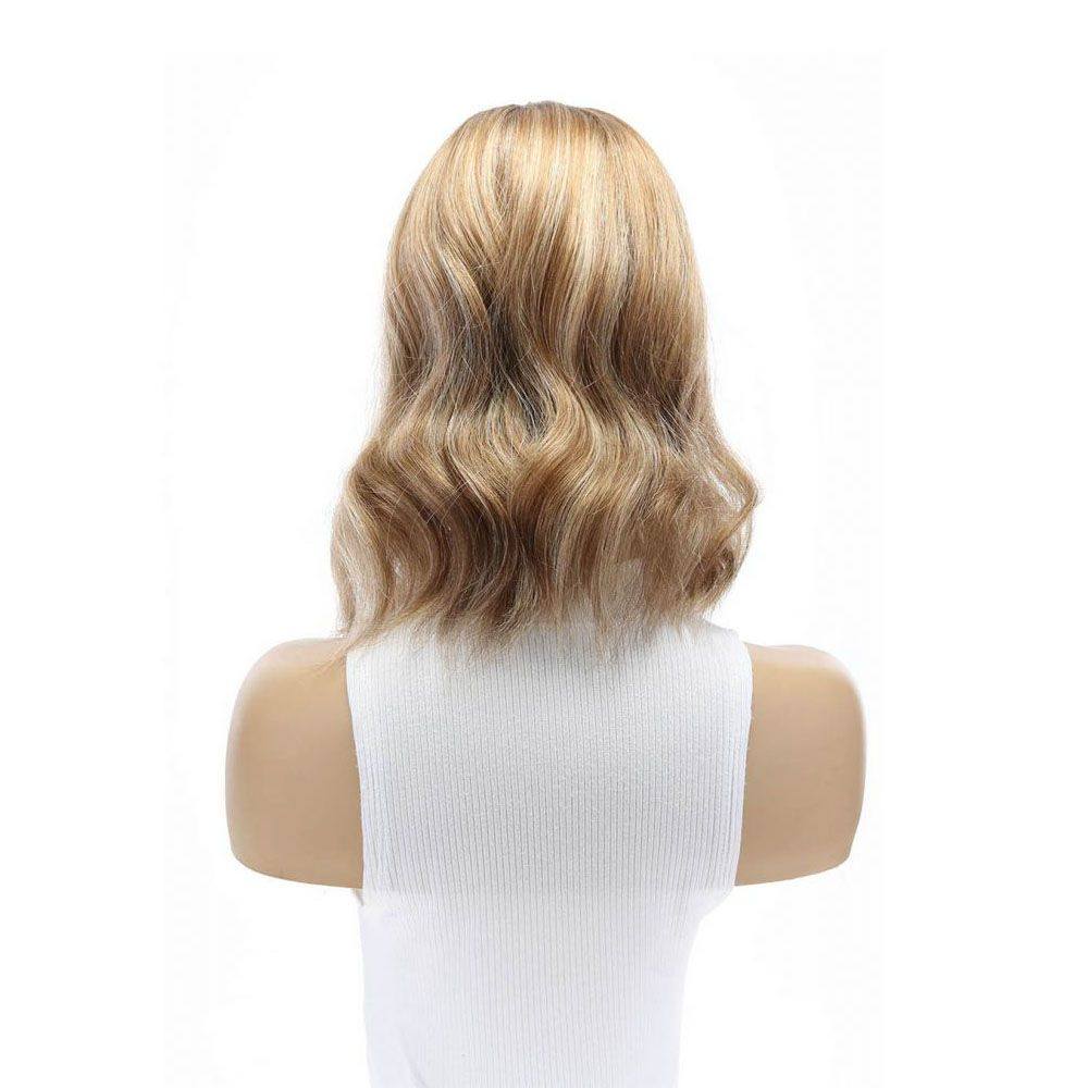 14" Emerald Silk Top Topper Medium Blonde - Image 4