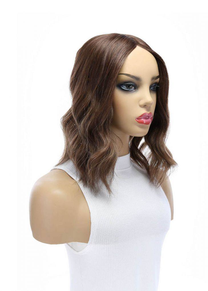 14" Emerald Silk Top Topper Medium Brown Babylight - Image 3