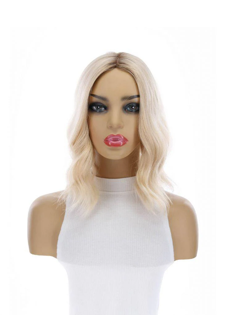 14" Emerald Silk Top Topper Beige Blonde - Image 3